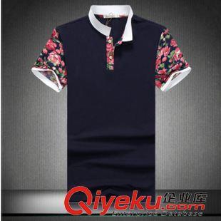 潮男必備！牡丹花圖案短袖襯衫，時尚爆款引領今夏潮流